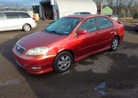2006 Toyota Corolla S from USA, damaged, VIN 2T1BR32E36C596096